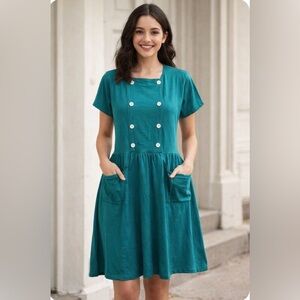 Classic comfort wear vintage dress‎ by comfort concept Small women’s